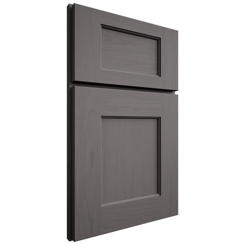 Shiloh Cabinetry Full Overlay Heritage Walnut Plain Cut Cadet Door