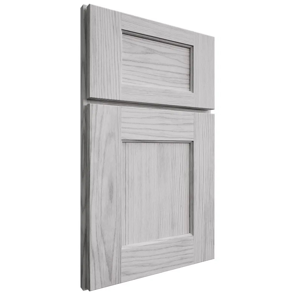 Shiloh Cabinetry Full Overlay Heritage Walnut Plain Cut Stratus Door