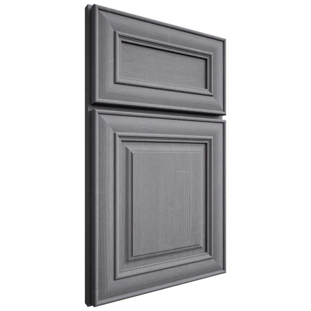 Shiloh Cabinetry Full Overlay Kendall White Oak Quarter Sawn Cadet Door