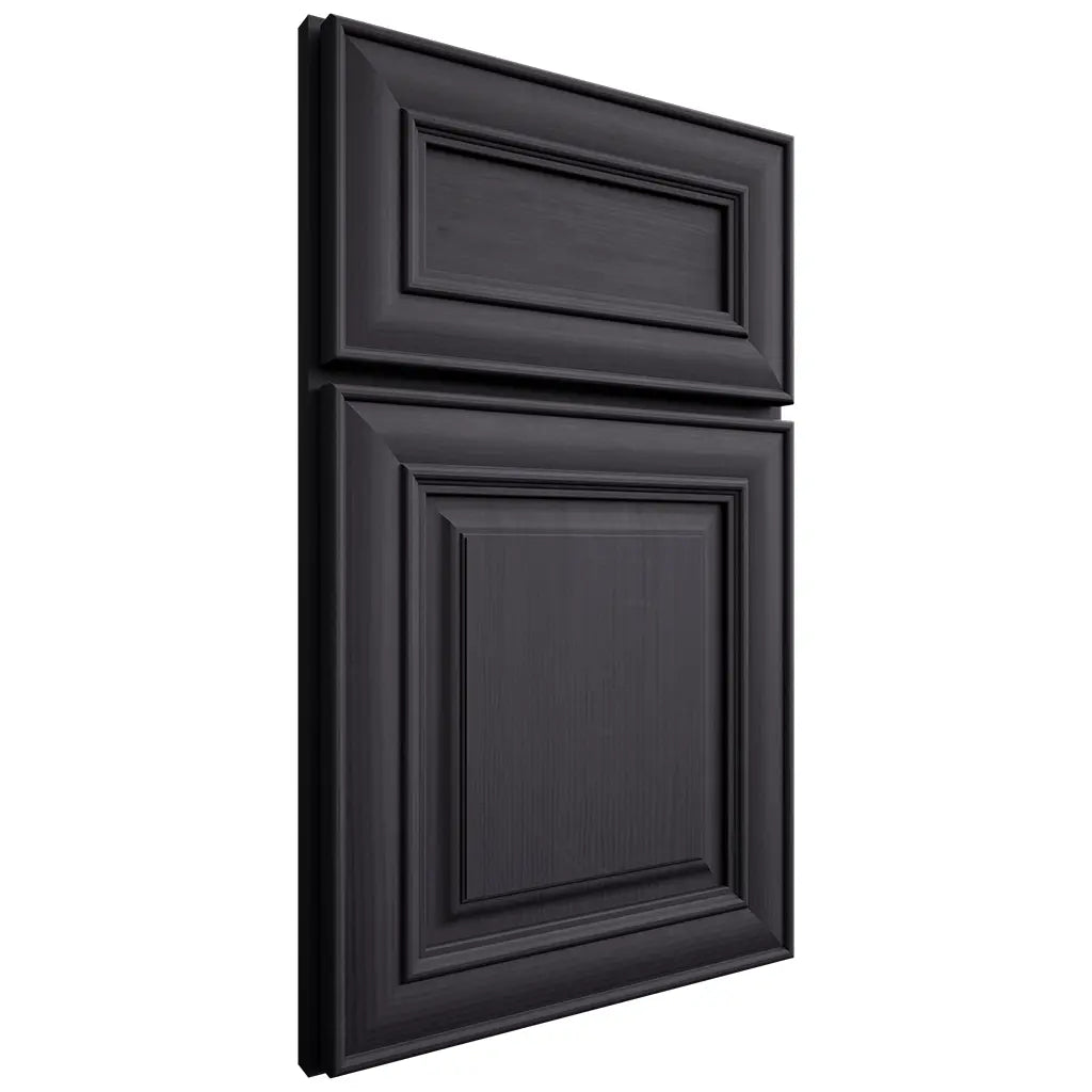 Shiloh Cabinetry Full Overlay Kendall White Oak Quarter Sawn Harbor Door