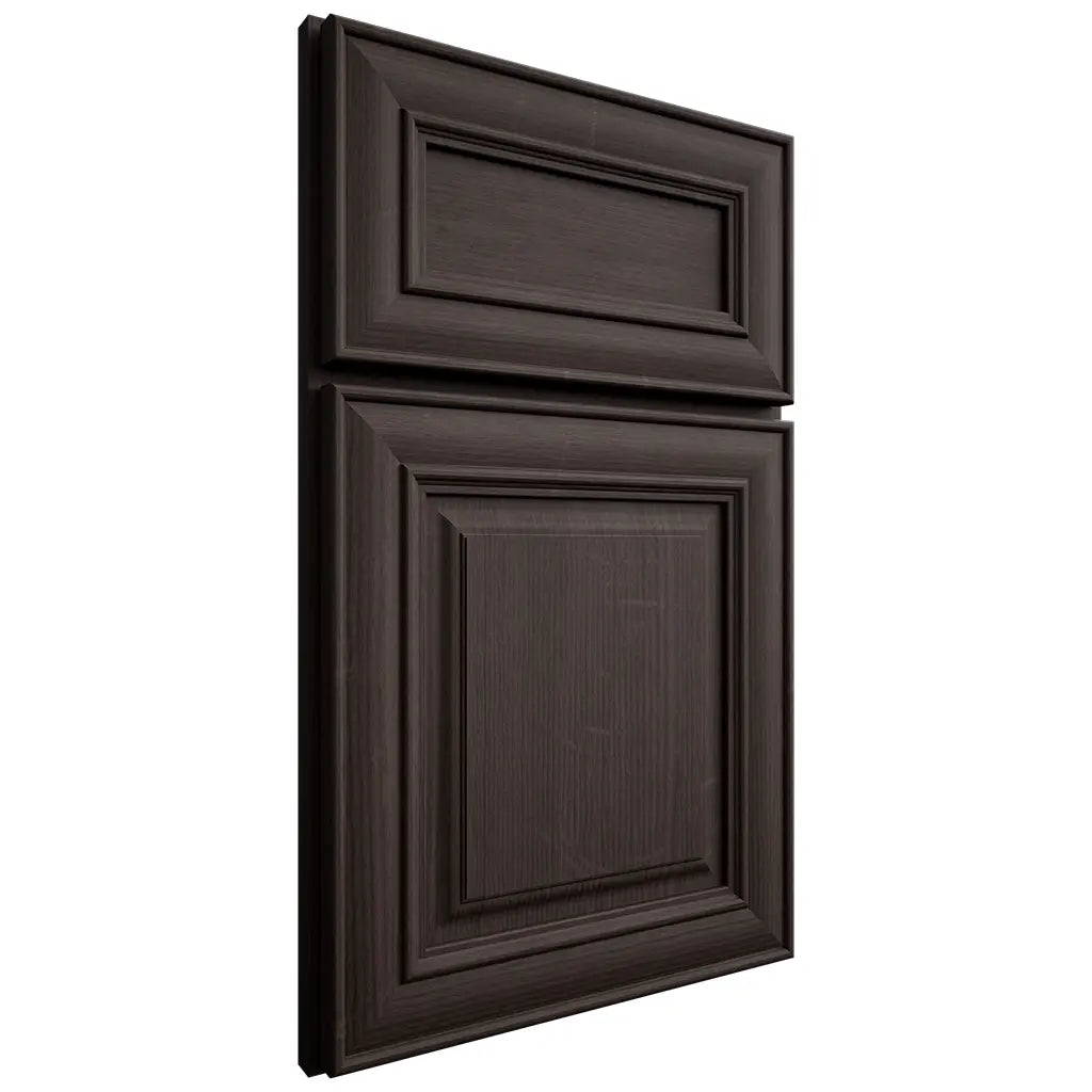 Shiloh Cabinetry Full Overlay Kendall White Oak Quarter Sawn Morel Door