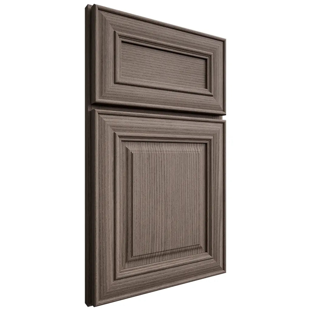 Shiloh Cabinetry Full Overlay Kendall White Oak Rift Cut Clay Door