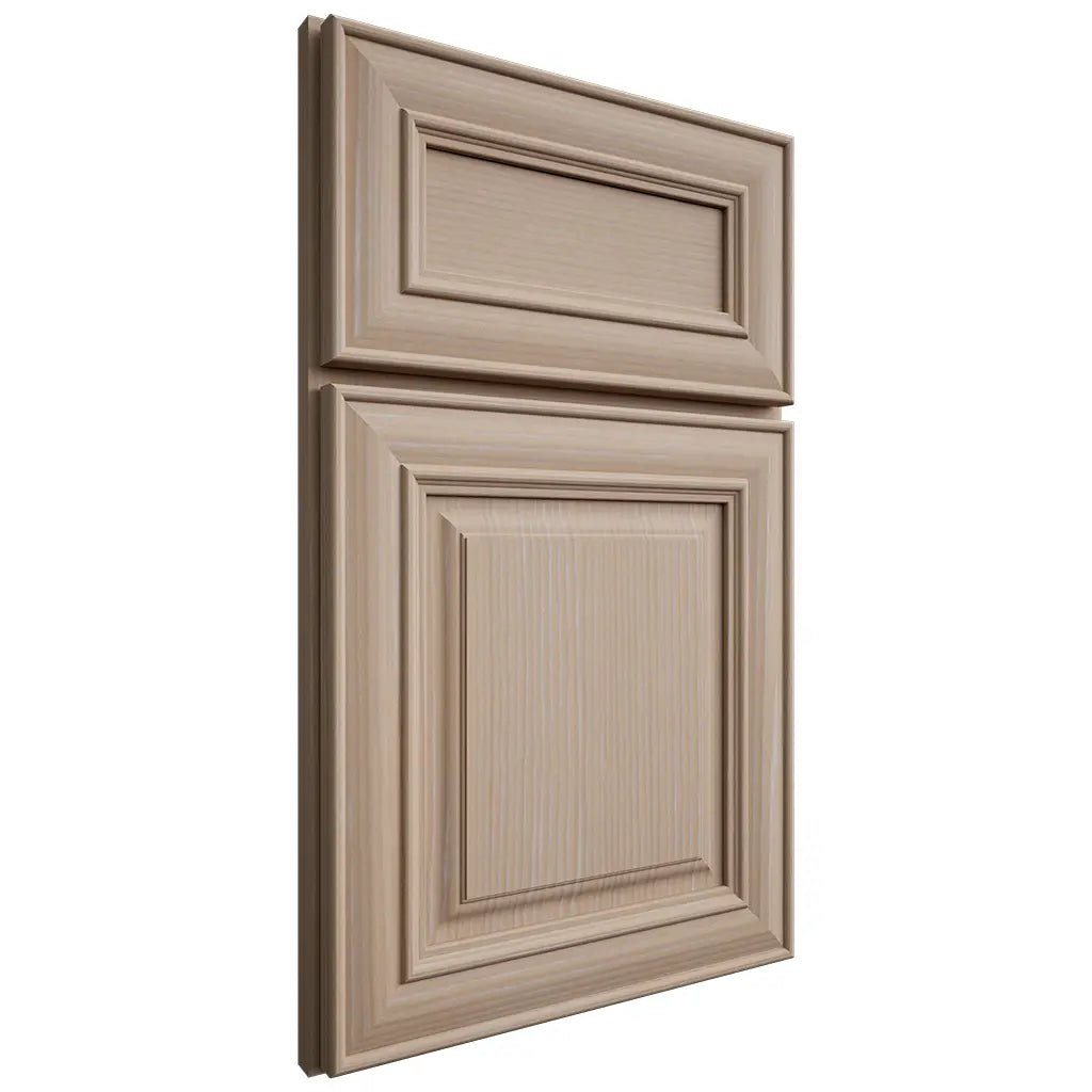 Shiloh Cabinetry Full Overlay Kendall White Oak Rift Cut Straw Door