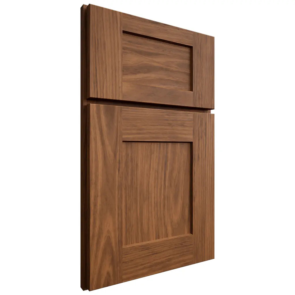 Shiloh Cabinetry Full Overlay Lancaster Cherry Plain Cut Carob Door