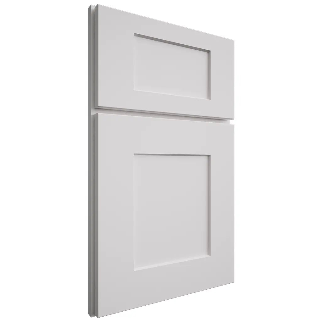 Shiloh Cabinetry Full Overlay Lancaster Paintable Polar Door