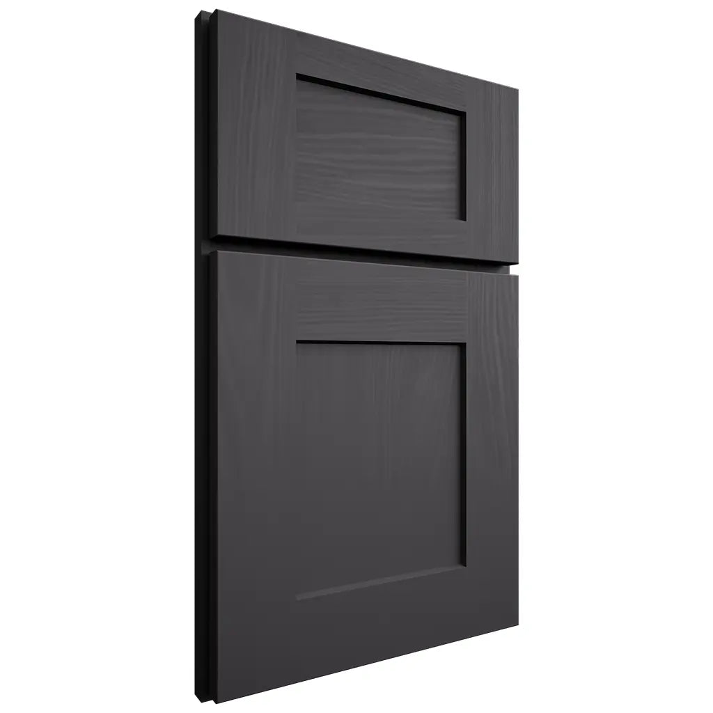 Shiloh Cabinetry Full Overlay Lancaster Poplar Plain Cut Cadet Door