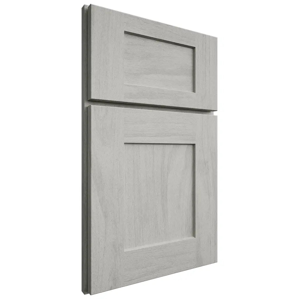 Shiloh Cabinetry Full Overlay Lancaster Poplar Plain Cut Stratus Door