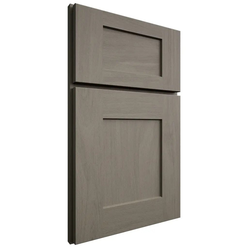 Shiloh Cabinetry Full Overlay Lancaster Poplar Plain Cut Thyme Door