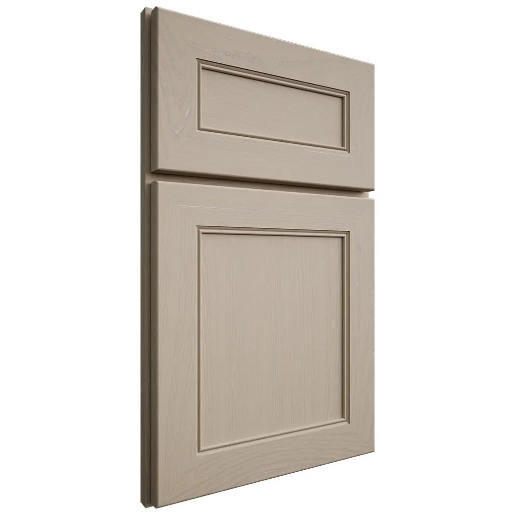 Shiloh Cabinetry Full Overlay Landes Maple Plain Cut Pebble Door