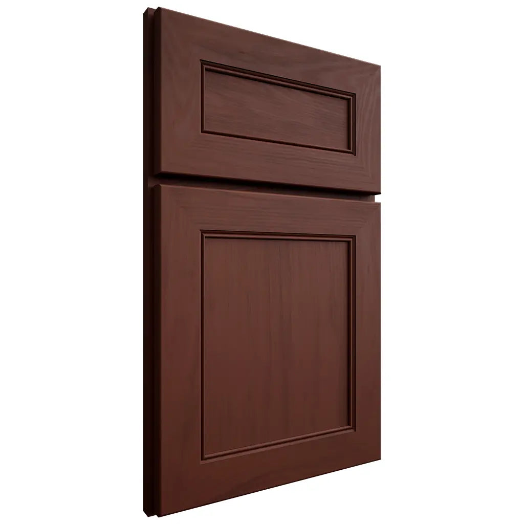 Shiloh Cabinetry Full Overlay Landes Maple Plain Cut Sable Door