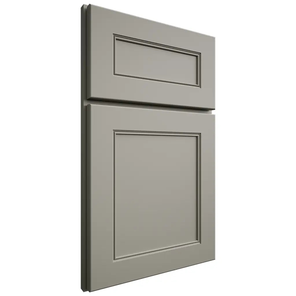 Shiloh Cabinetry Full Overlay Landes Paintable Evergreen Fog Door