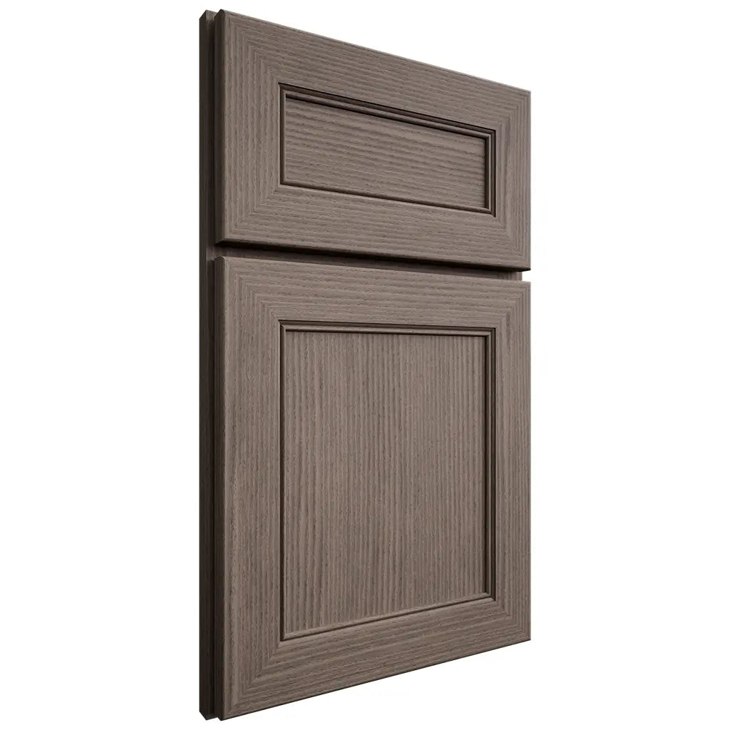 Shiloh Cabinetry Full Overlay Landes White Oak Rift Cut Clay Door