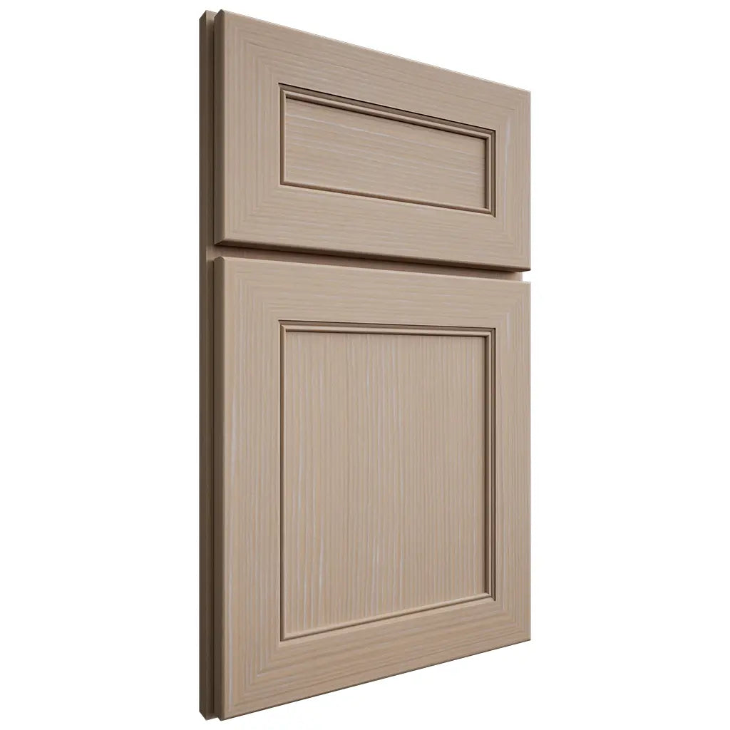 Shiloh Cabinetry Full Overlay Landes White Oak Rift Cut Straw Door