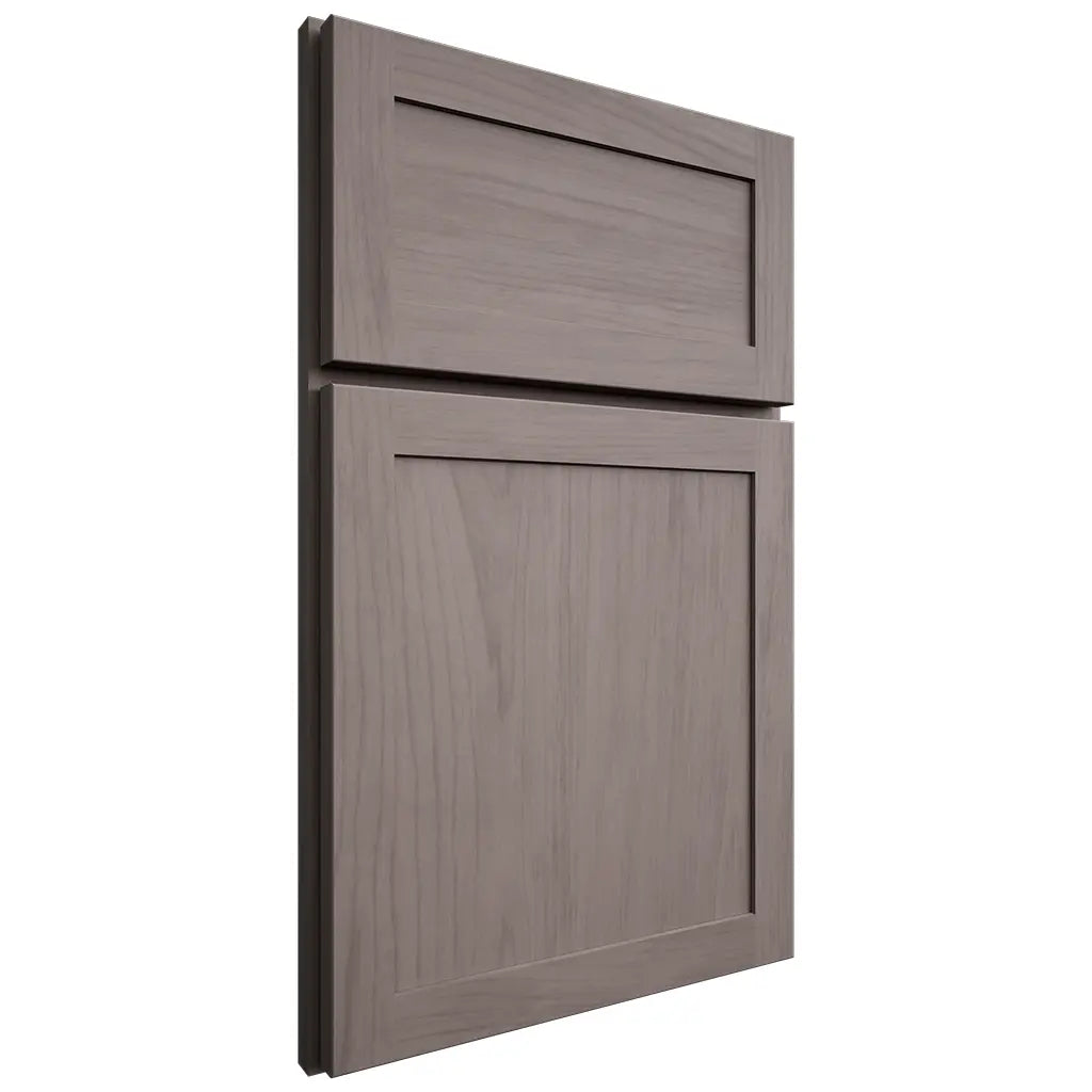 Shiloh Cabinetry Full Overlay Malibu Alder Plain Cut Stonehenge Door