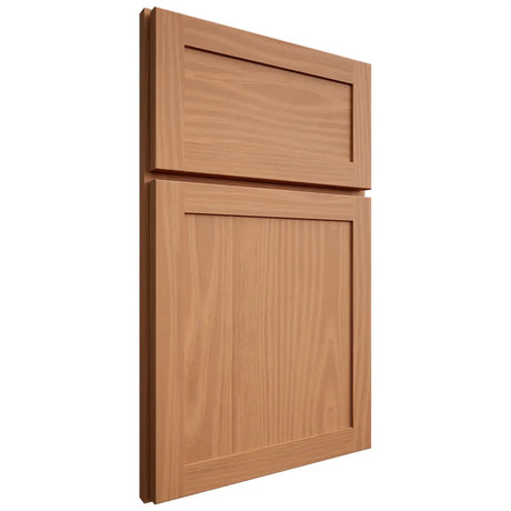 Shiloh Cabinetry Full Overlay Malibu Cherry Plain Cut Natural Door