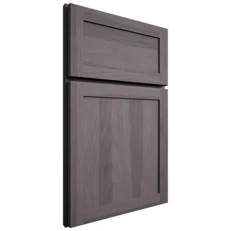 Shiloh Cabinetry Full Overlay Malibu Hickory Plain Cut Cadet Door