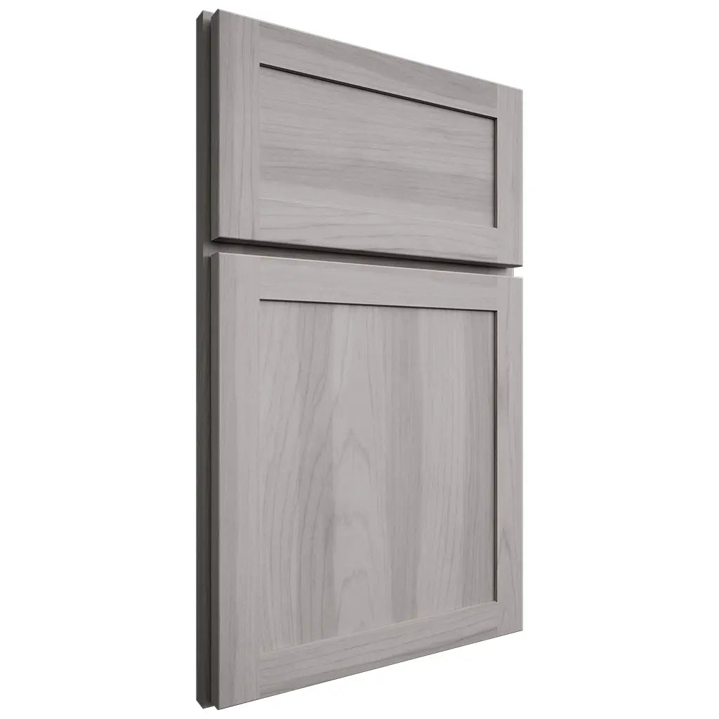 Shiloh Cabinetry Full Overlay Malibu Hickory Plain Cut Stratus Door