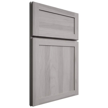 Shiloh Cabinetry Full Overlay Malibu Hickory Plain Cut Stratus Door