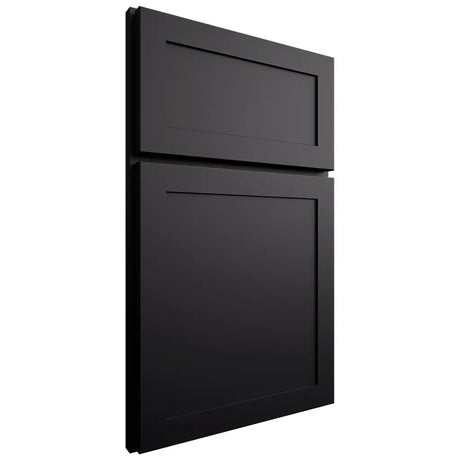 Shiloh Cabinetry Full Overlay Malibu Paintable Black Door