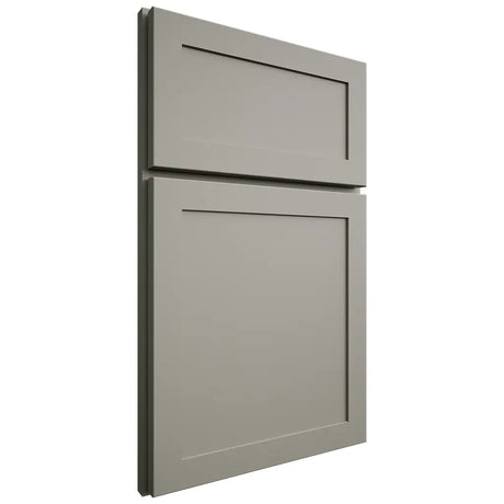 Shiloh Cabinetry Full Overlay Malibu Paintable Evergreen Fog Door