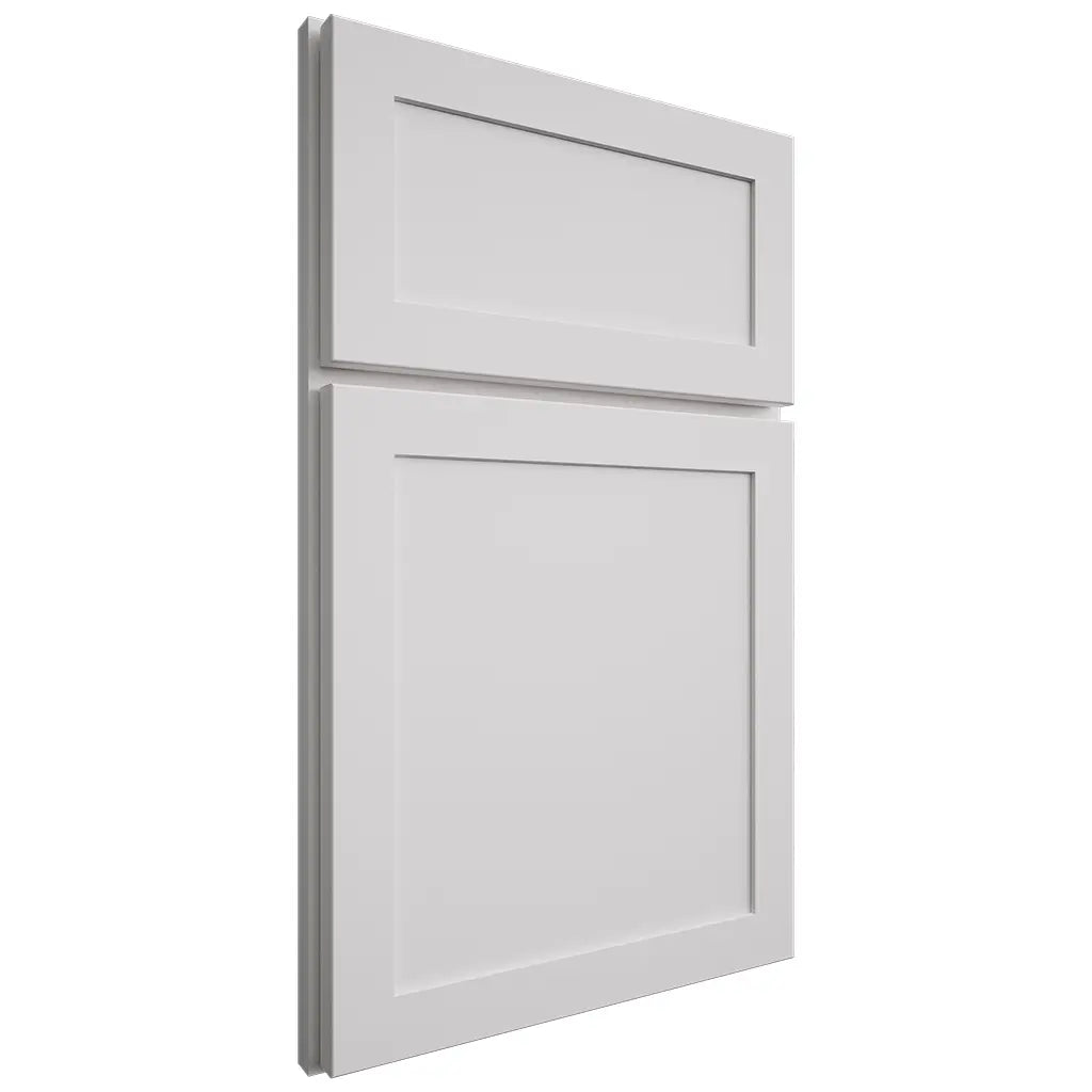 Shiloh Cabinetry Full Overlay Malibu Paintable Pure White Door
