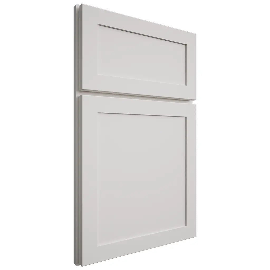 Shiloh Cabinetry Full Overlay Malibu Paintable Soft White Door
