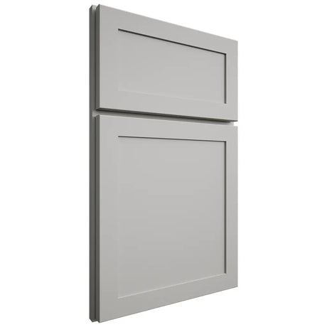 Shiloh Cabinetry Full Overlay Malibu Paintable Unusual Gray Door