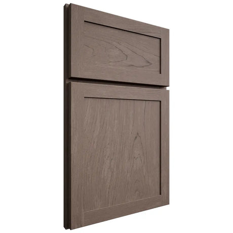 Shiloh Cabinetry Full Overlay Malibu Poplar Plain Cut River Rock Door