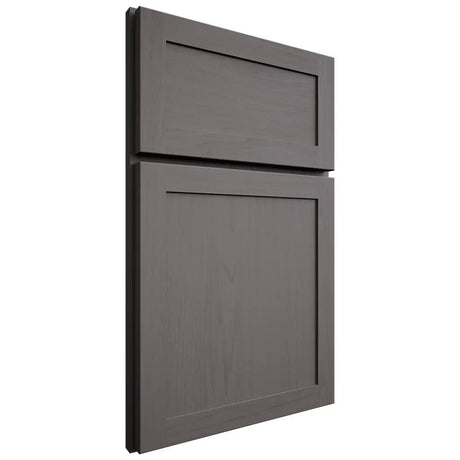 Shiloh Cabinetry Full Overlay Malibu Walnut Plain Cut Cadet Door