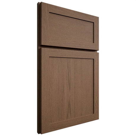 Shiloh Cabinetry Full Overlay Malibu White Oak Plain Cut Autumn Door