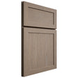 Shiloh Cabinetry Full Overlay Malibu White Oak Quarter Sawn Almond Door