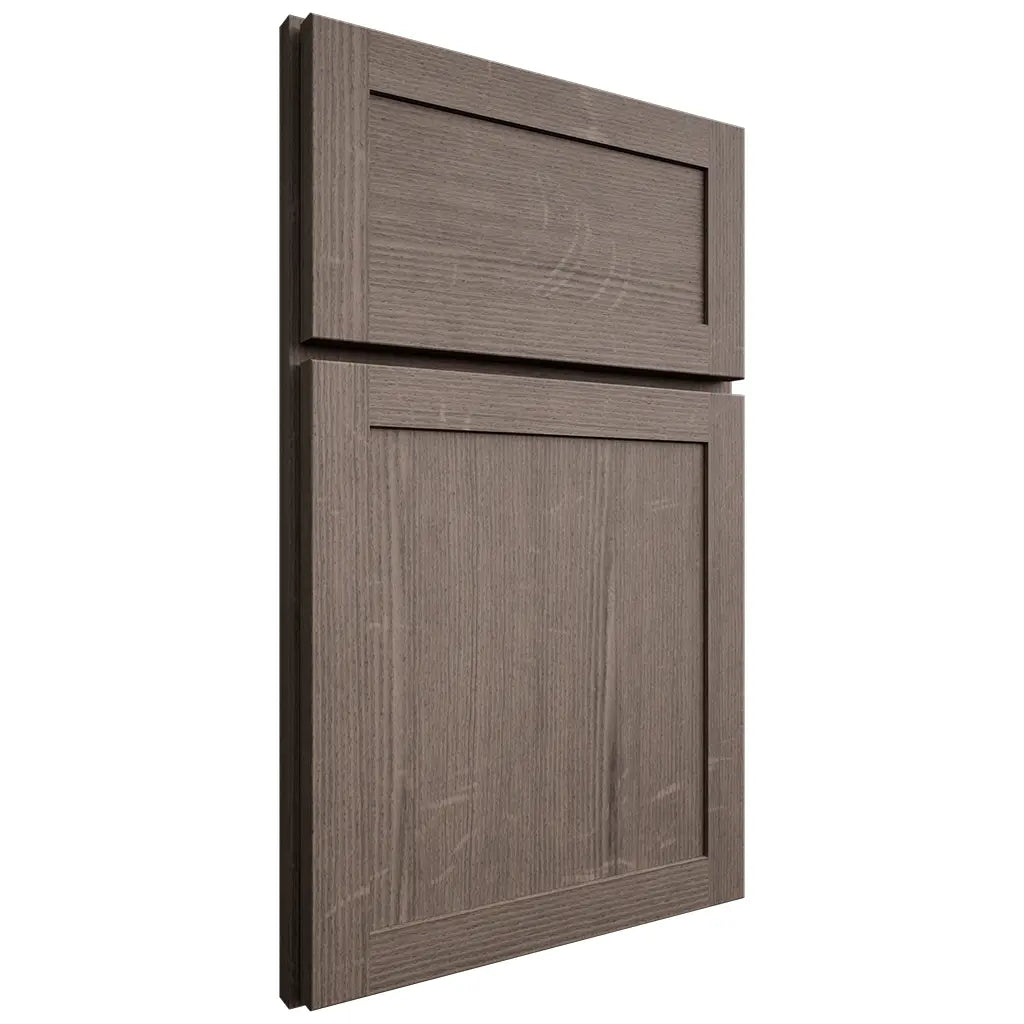 Shiloh Cabinetry Full Overlay Malibu White Oak Quarter Sawn Clay Door