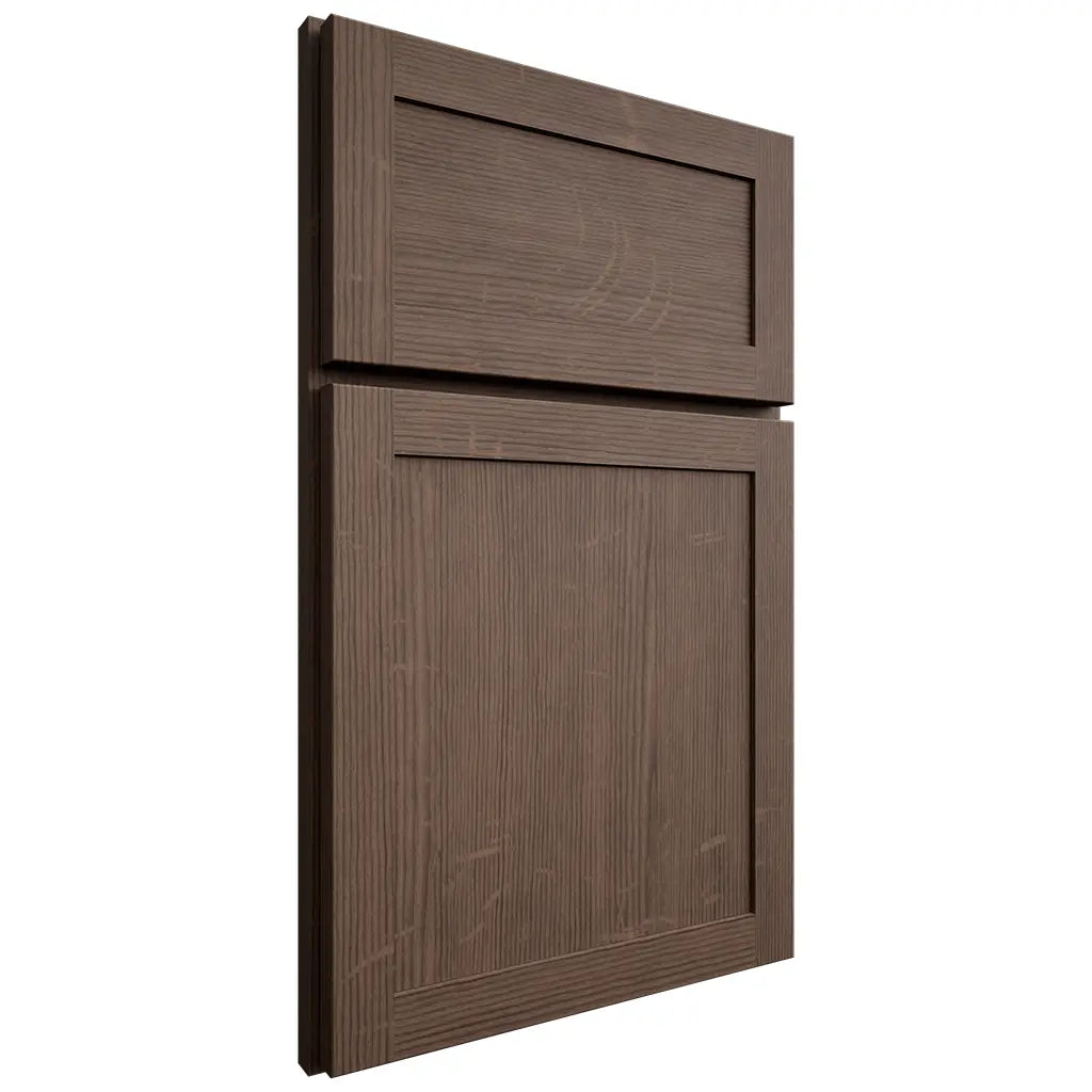 Shiloh Cabinetry Full Overlay Malibu White Oak Quarter Sawn Mineral Door