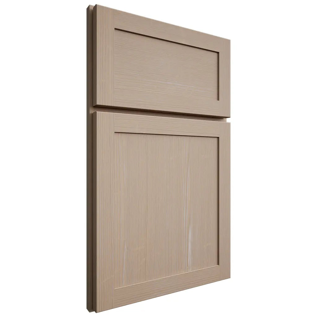Shiloh Cabinetry Full Overlay Malibu White Oak Quarter Sawn Straw Door