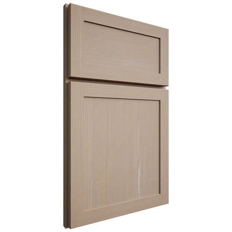 Shiloh Cabinetry Full Overlay Malibu White Oak Quarter Sawn Straw Door