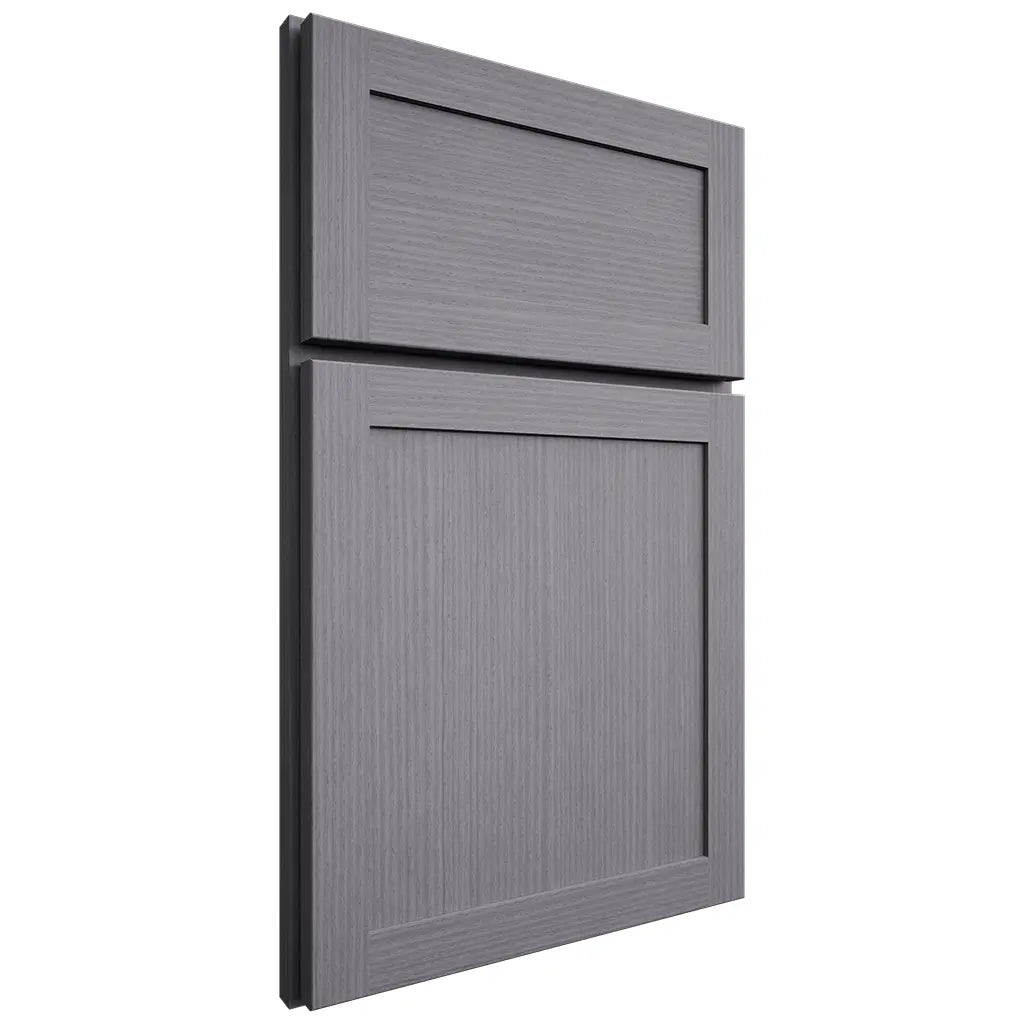 Shiloh Cabinetry Full Overlay Malibu White Oak Rift Cut Cadet Door