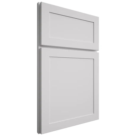 Shiloh Cabinetry Full Overlay Malibu One Paintable Arctic Door