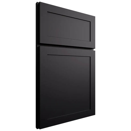 Shiloh Cabinetry Full Overlay Malibu One Paintable Black Door