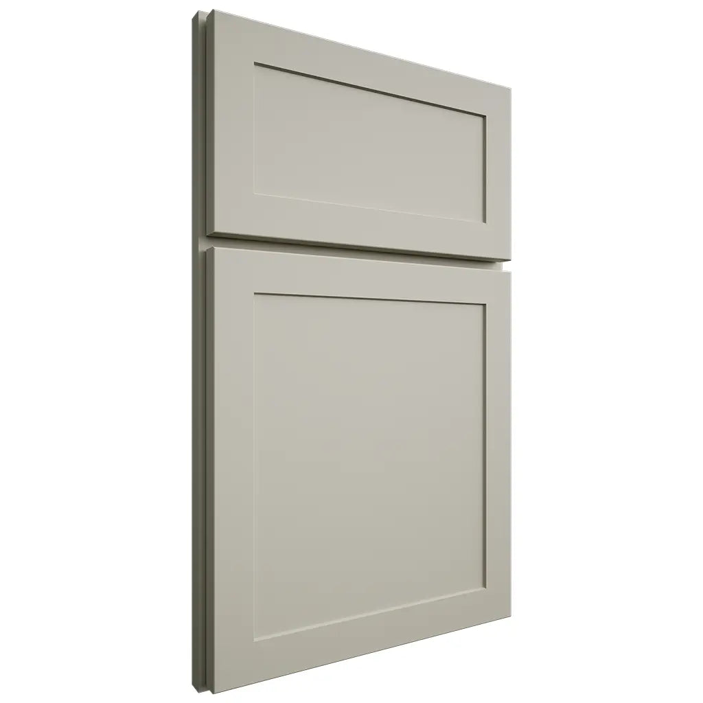 Shiloh Cabinetry Full Overlay Malibu One Paintable Clary Sage Door