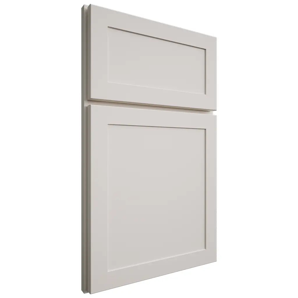 Shiloh Cabinetry Full Overlay Malibu One Paintable Eggshell Door