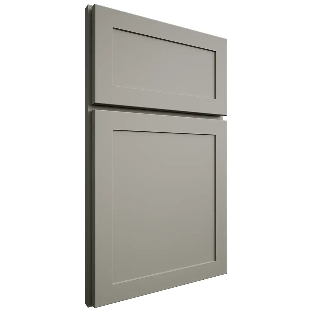 Shiloh Cabinetry Full Overlay Malibu One Paintable Evergreen Fog Door