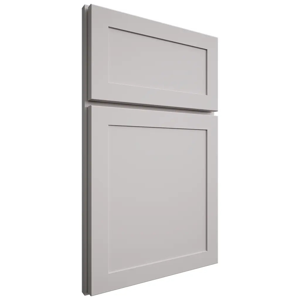 Shiloh Cabinetry Full Overlay Malibu One Paintable Light French Gray Door