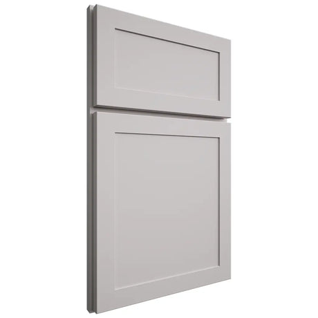 Shiloh Cabinetry Full Overlay Malibu One Paintable Light French Gray Door
