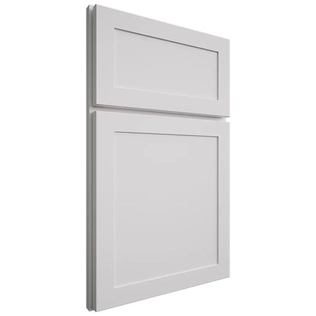 Shiloh Cabinetry Full Overlay Malibu One Paintable Pure White Door