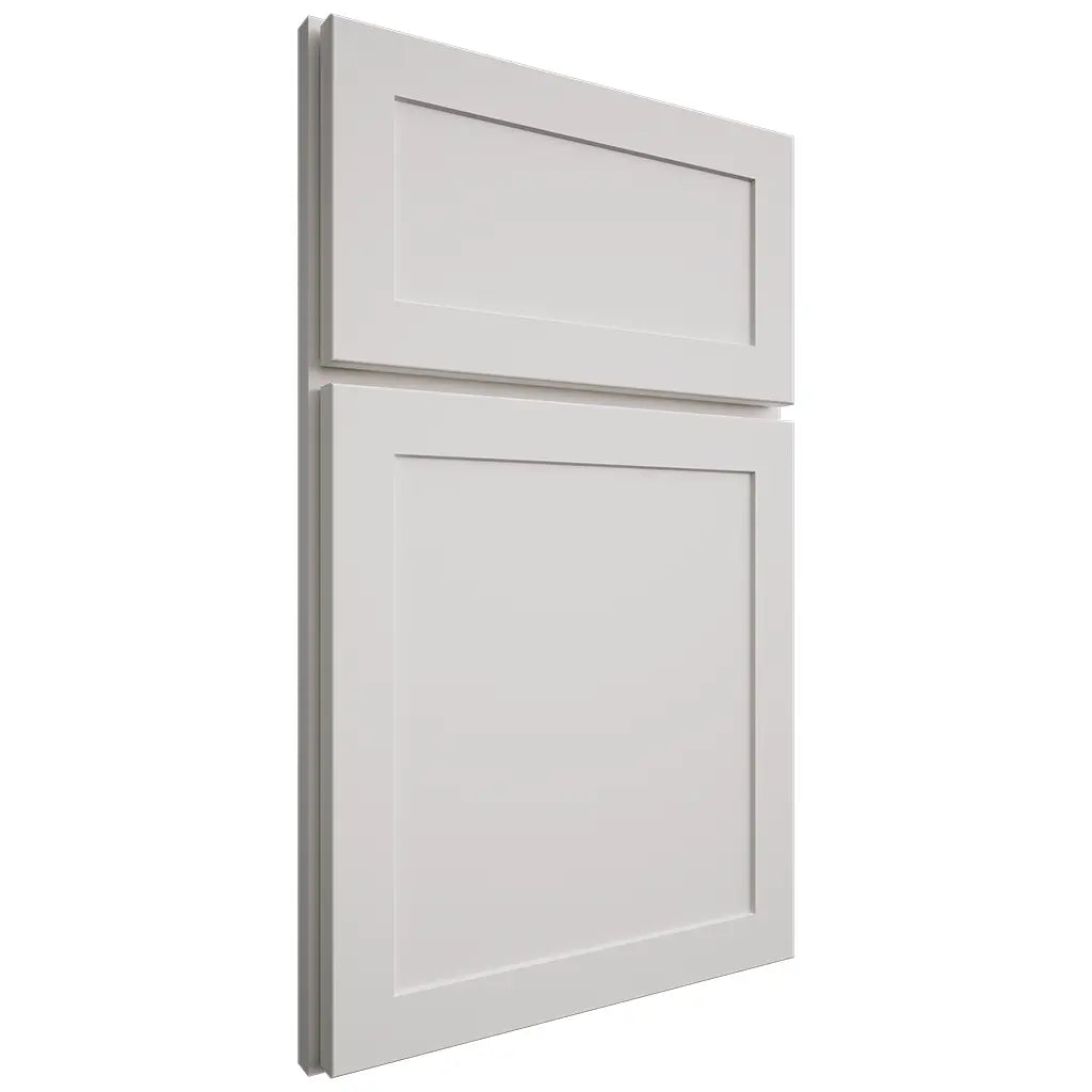 Shiloh Cabinetry Full Overlay Malibu One Paintable Soft White Door