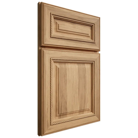 Shiloh Cabinetry Full Overlay Manchester Hickory Plain Cut Natural Door