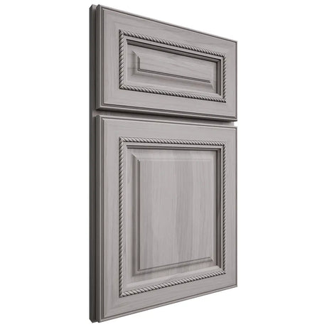Shiloh Cabinetry Full Overlay Manchester Hickory Plain Cut Stratus Door