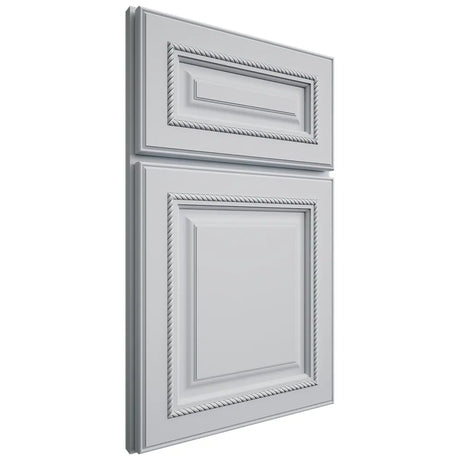 Shiloh Cabinetry Full Overlay Manchester Paintable Niebla Azul Door