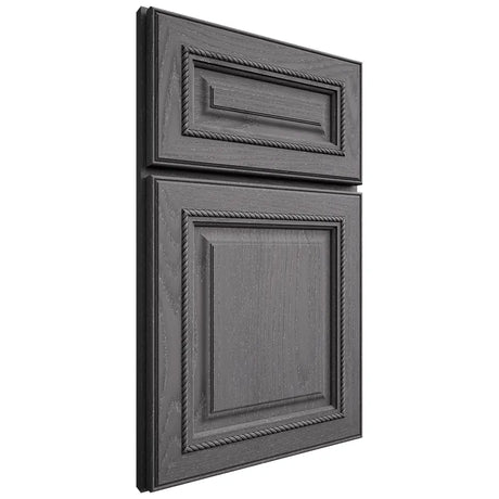 Shiloh Cabinetry Full Overlay Manchester Red Oak Plain Cut Cadet Door