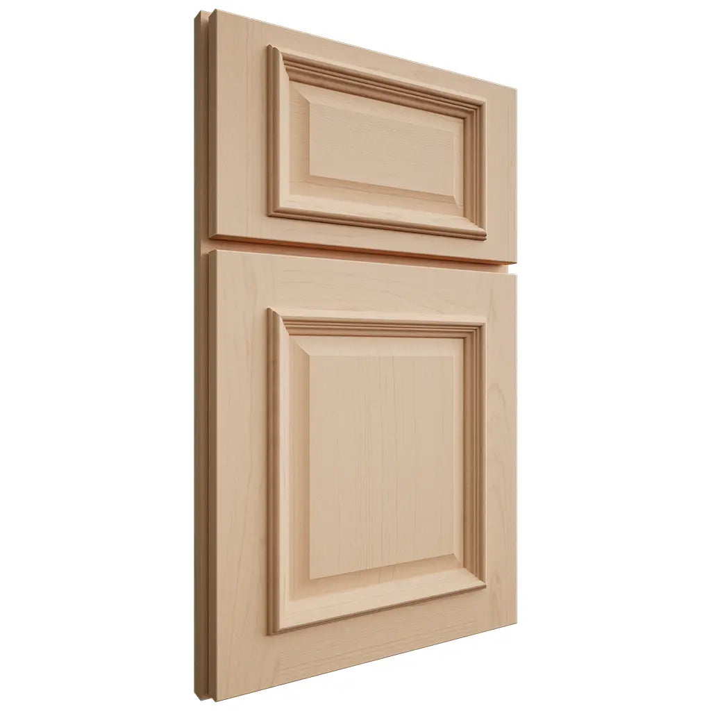 Shiloh Cabinetry Full Overlay Montgomery Maple Plain Cut Natural Door